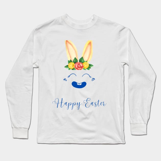 happy easter Long Sleeve T-Shirt by THE 1 STOR